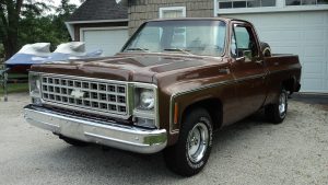 1980 Chevrolet Scottsdale Truck Front Three-Quarter