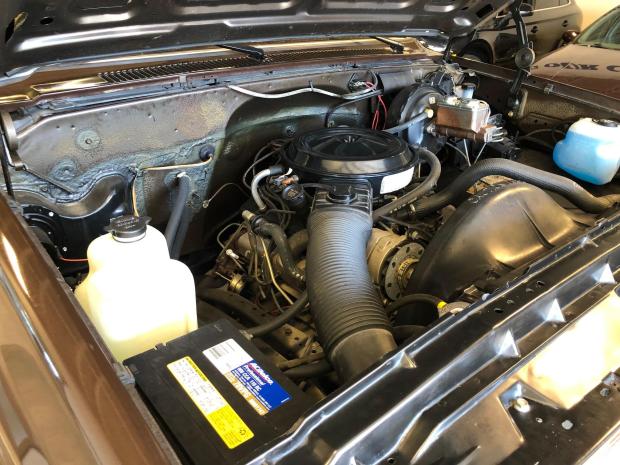 1985 Chevrolet K20 Scottsdale Bring a Trailer engine