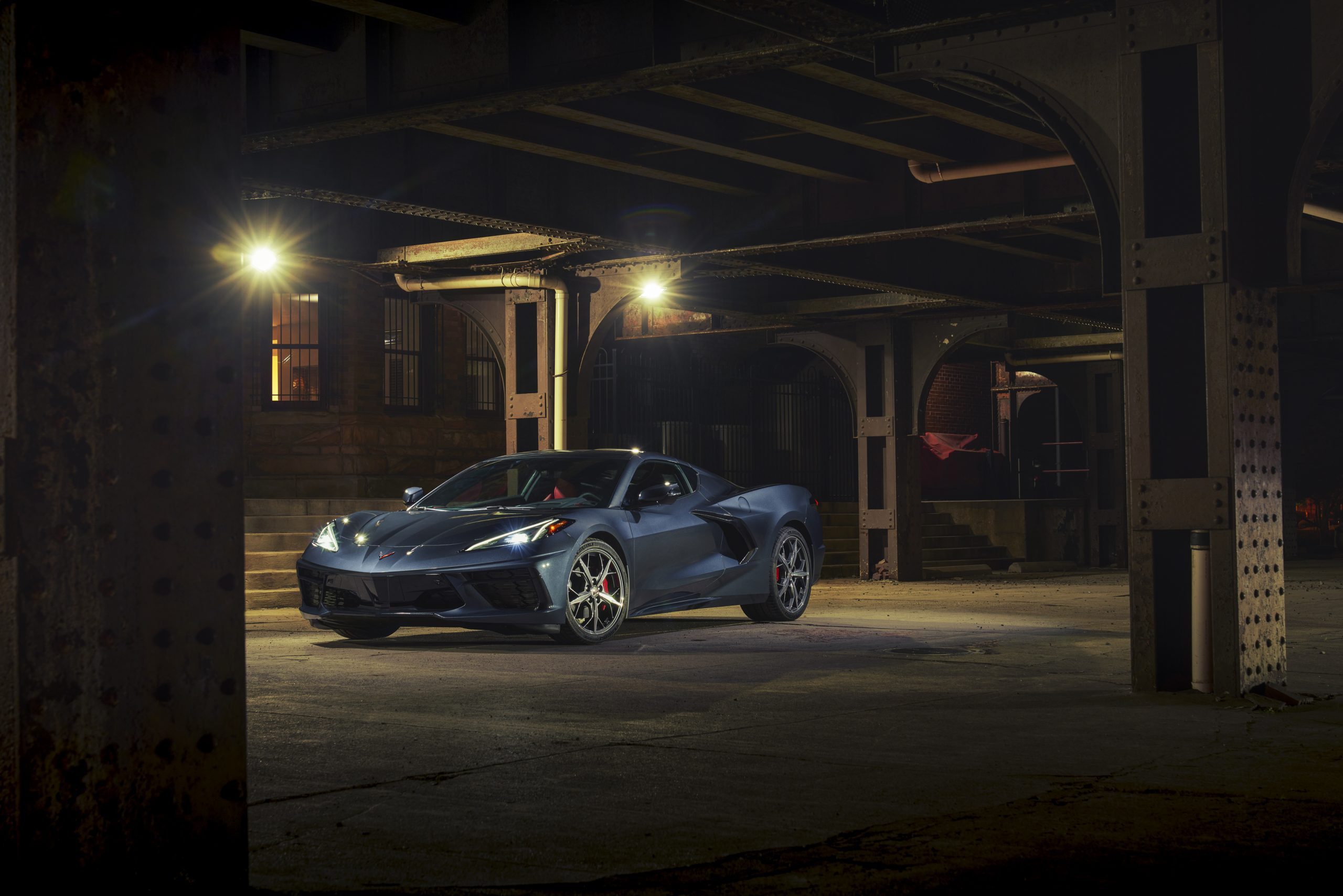 2020 Chevrolet Corvette Stingray 2LT C8 Front Three-Quarter 2020 Chevrolet Corvette Stingray 2LT C8 Front Three-Quarter