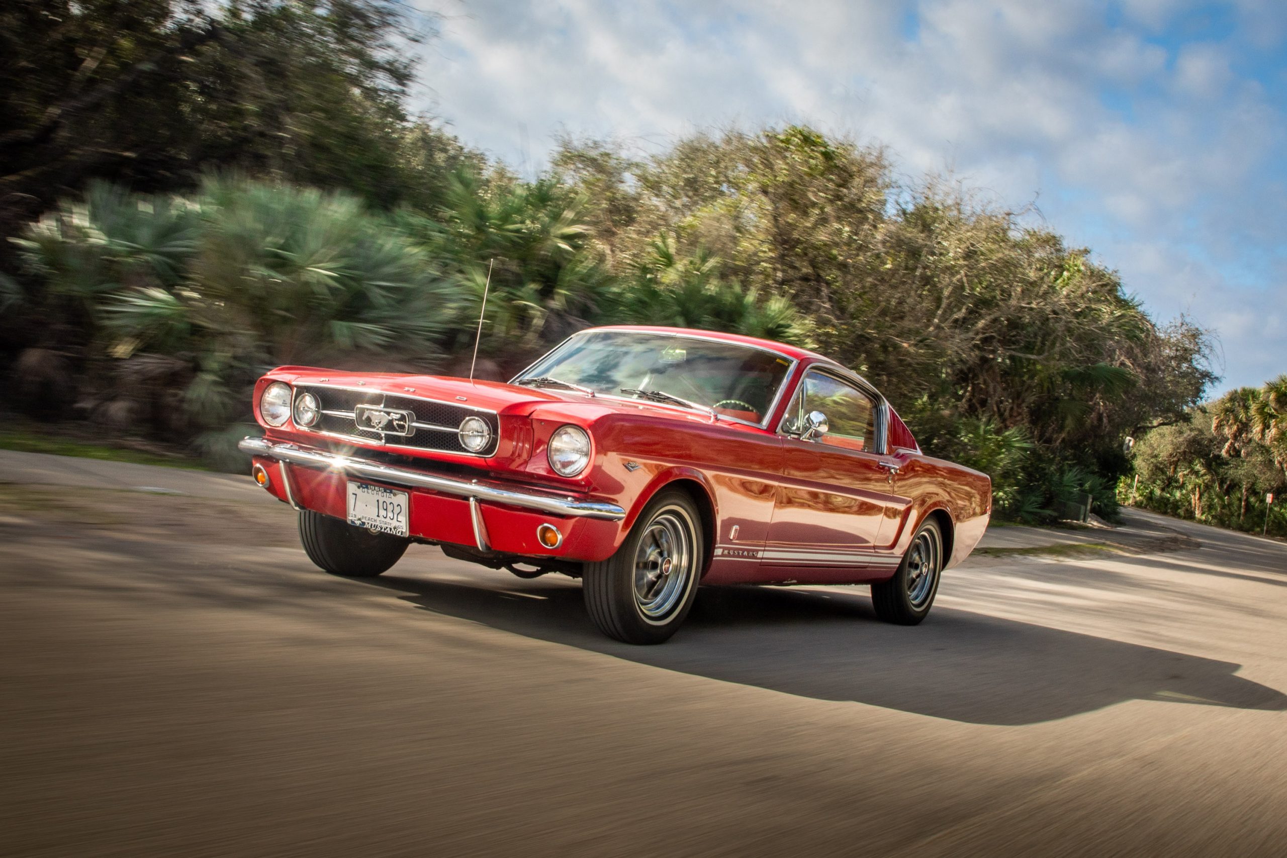 1965 Ford Mustang Front Three-Quarter Action