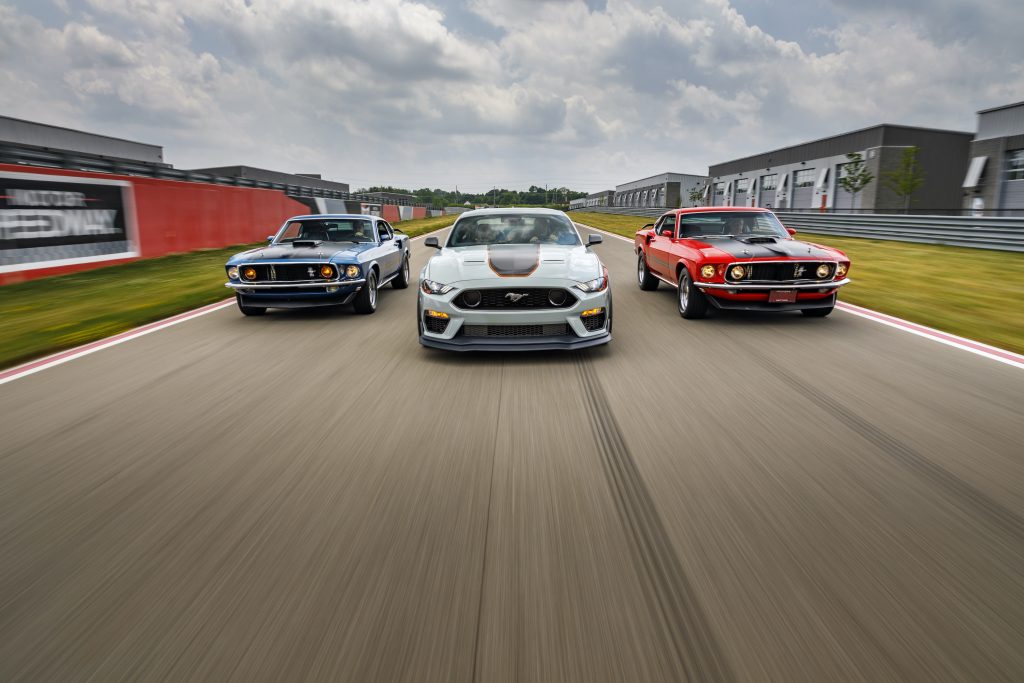 2021 Ford Mustang Mach 1 Generation Cars front action