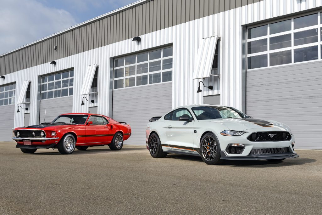 2021 Ford Mustang Mach 1 Generation Cars front three-quarter