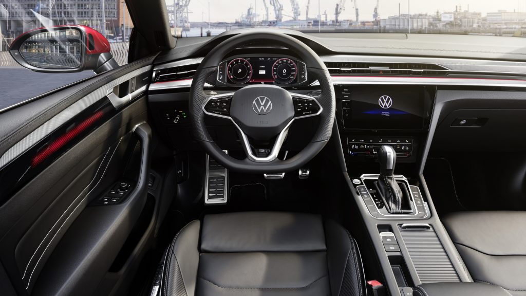2021 VW Arteon Facelift interior