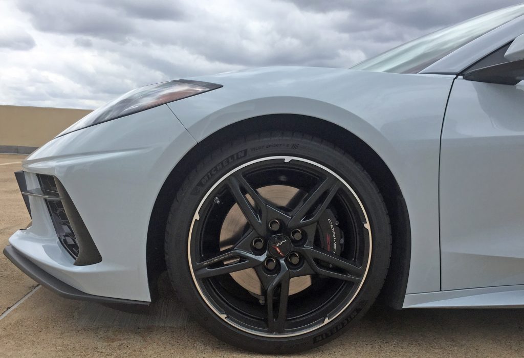 2020 Corvette side