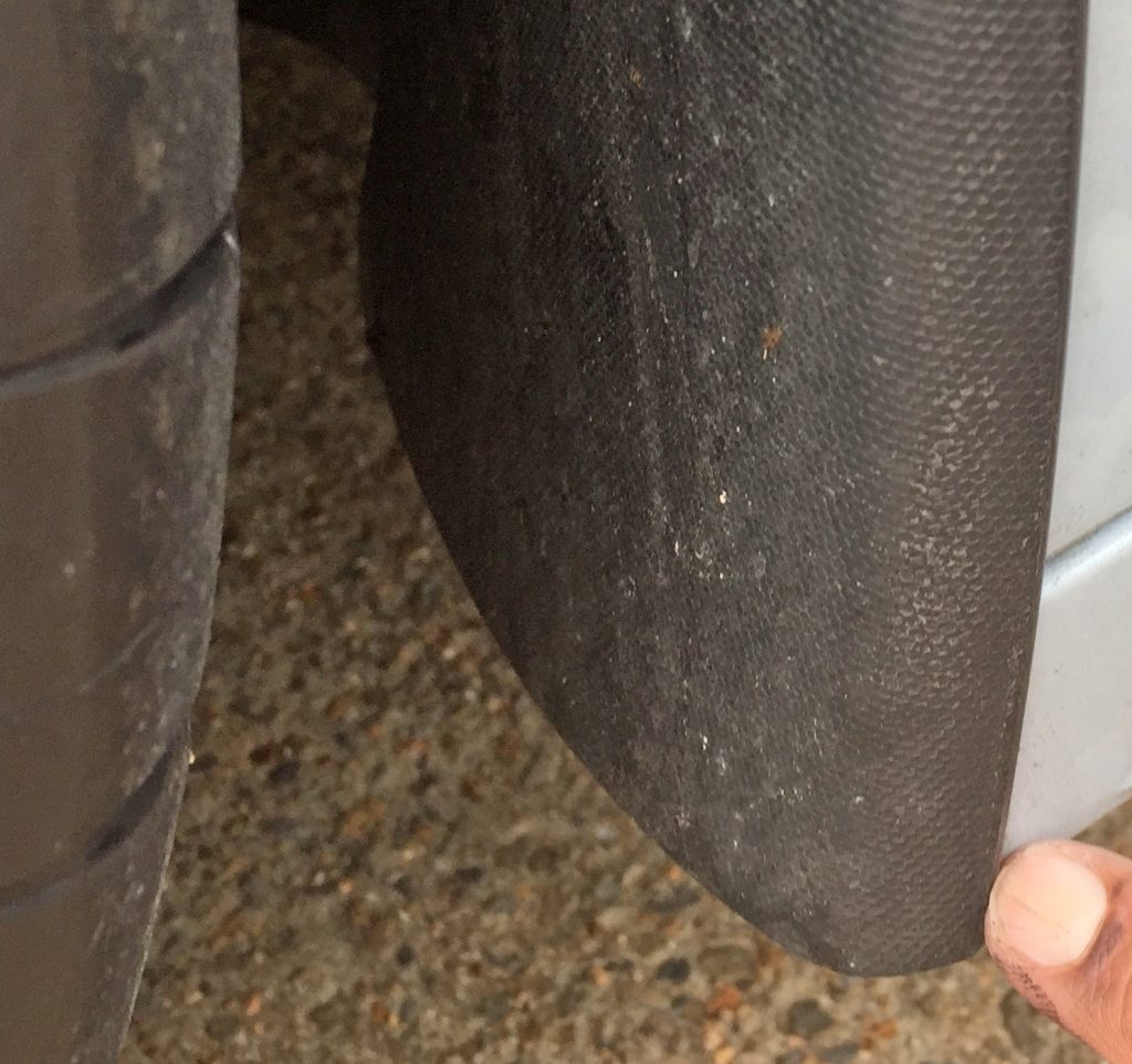 2020 Corvette wheel arch