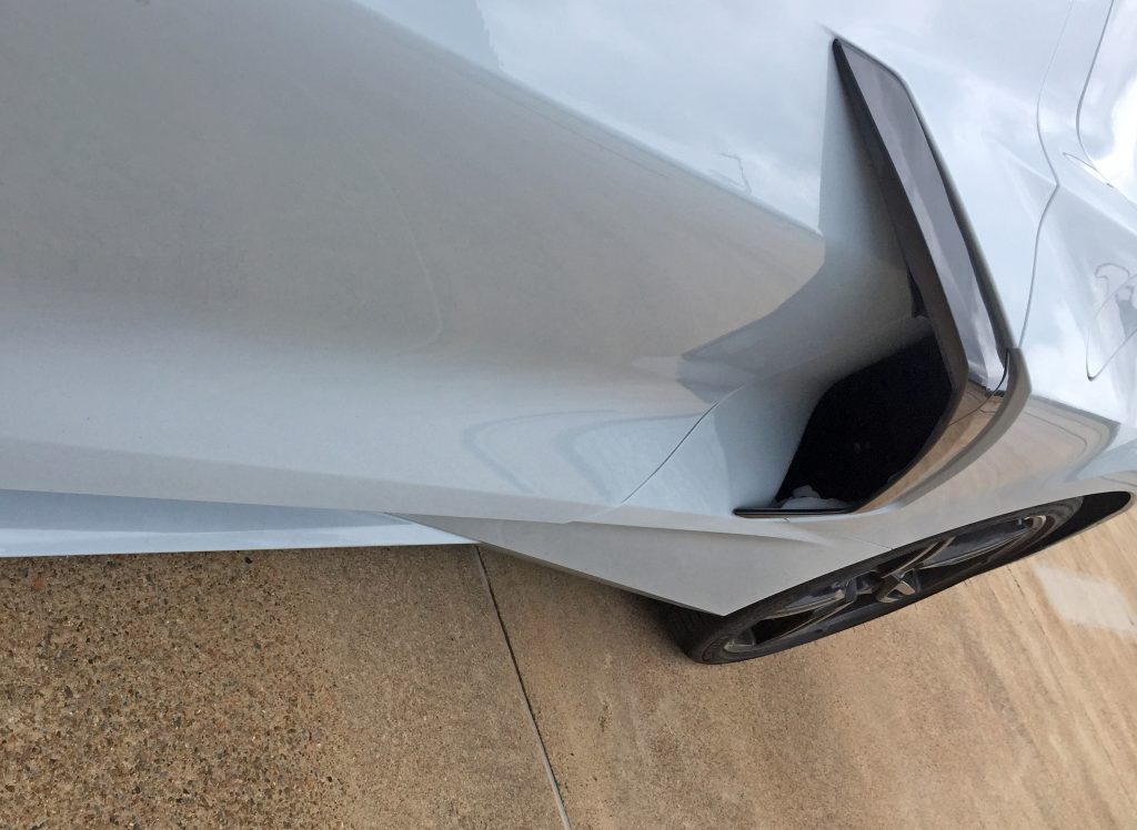 2020 Corvette side