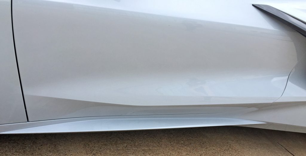 2020 Corvette side