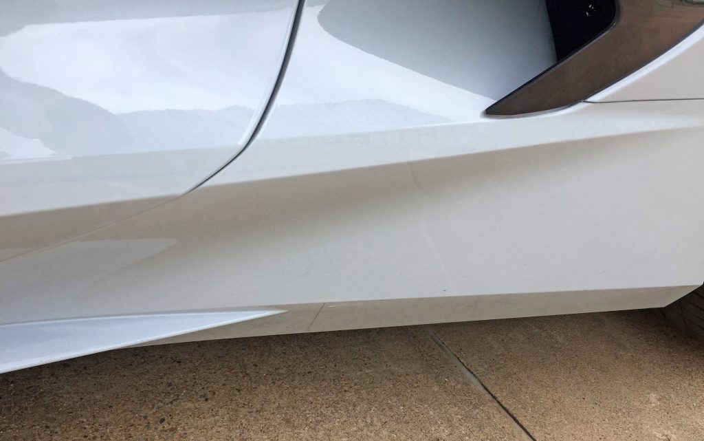 2020 Corvette side
