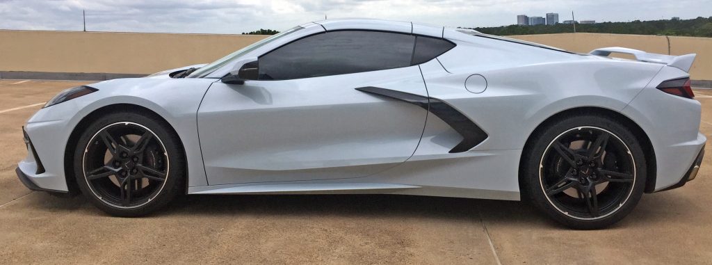 2020 Corvette side