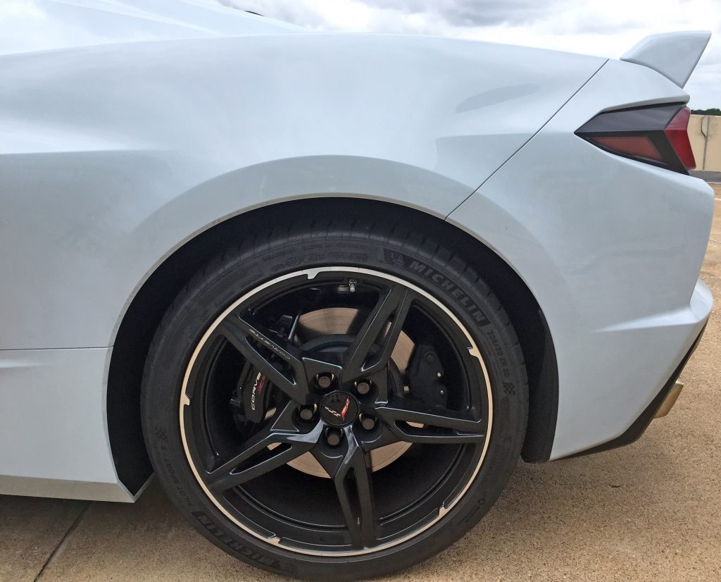 2020 Corvette side