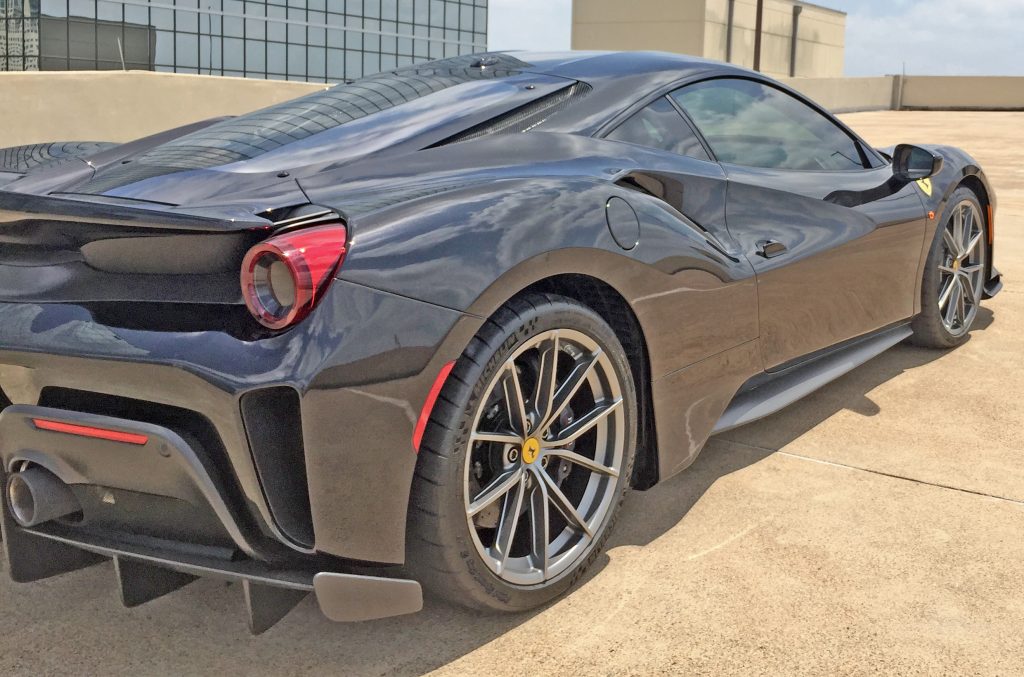 2020 Ferrari Pista rear