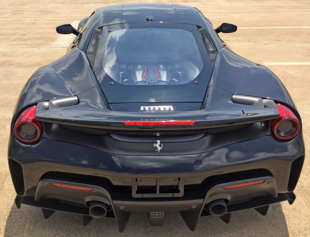 2020 Ferrari Pista rear