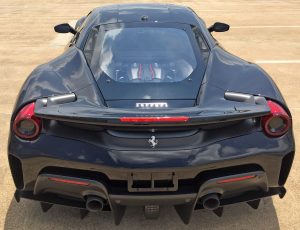 2020 Ferrari Pista rear