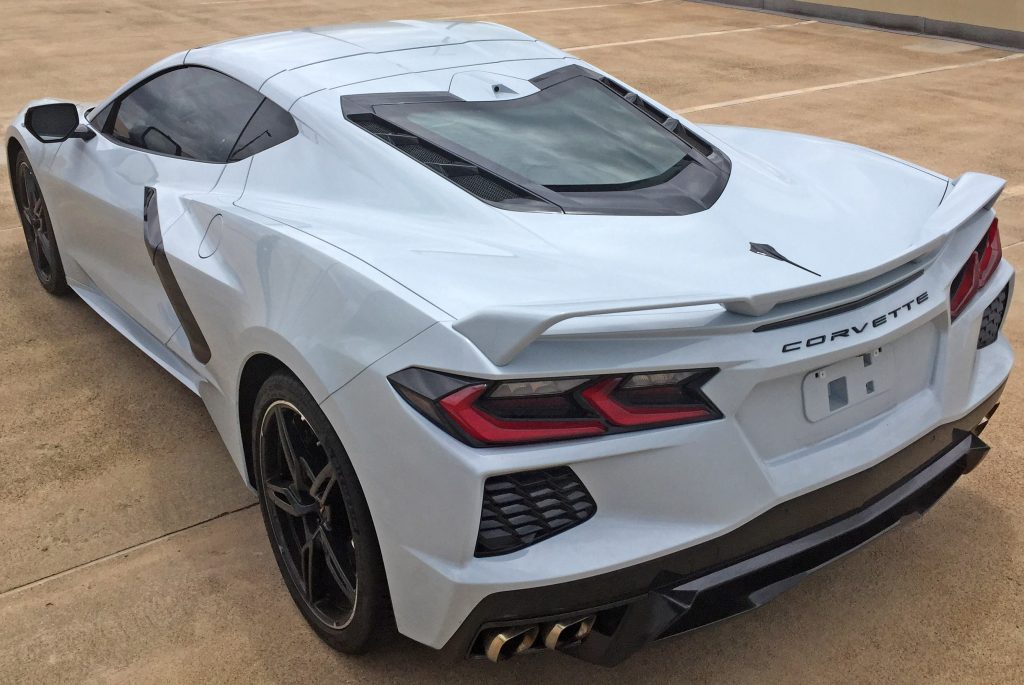 2020 Corvette rear