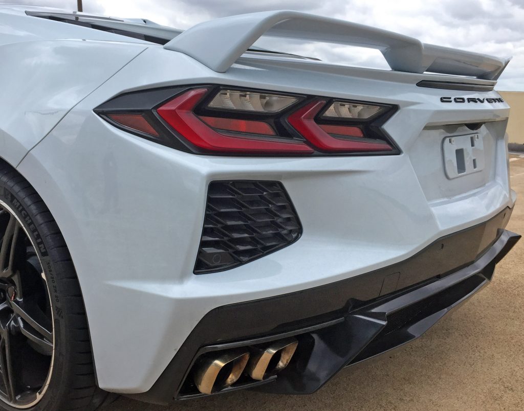 2020 Corvette rear