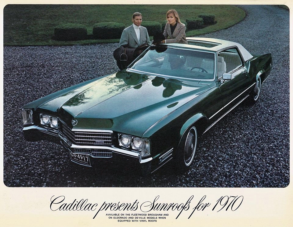 1970 Cadillac sunroof brochure 1