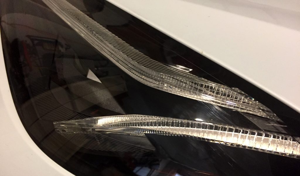 2020 Corvette headlight