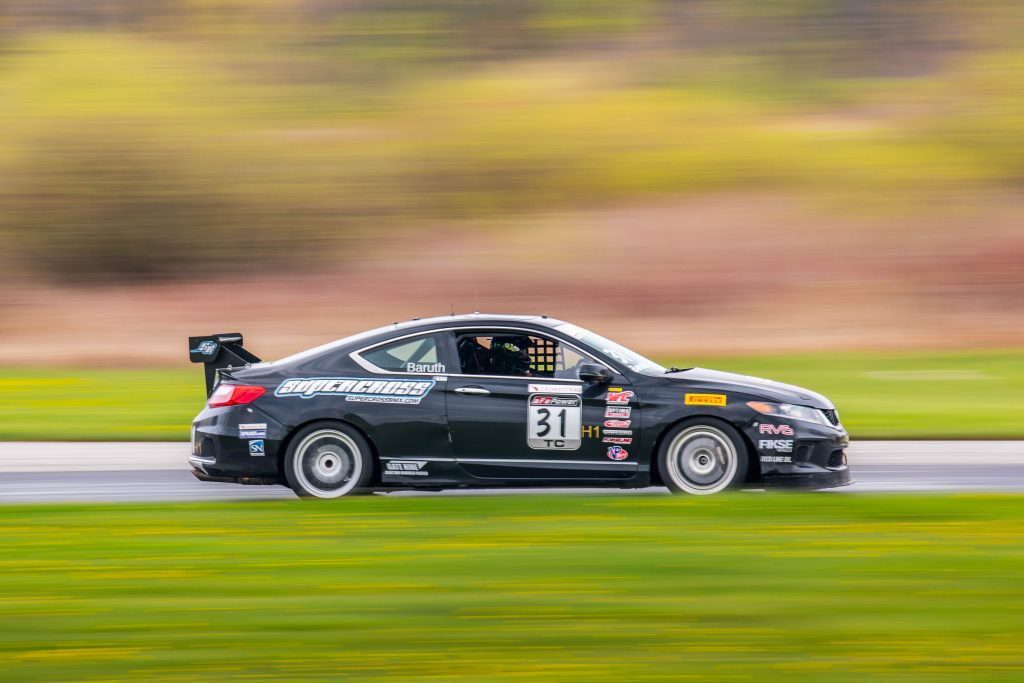Honda Accord Side Profile Action Grattan Raceway