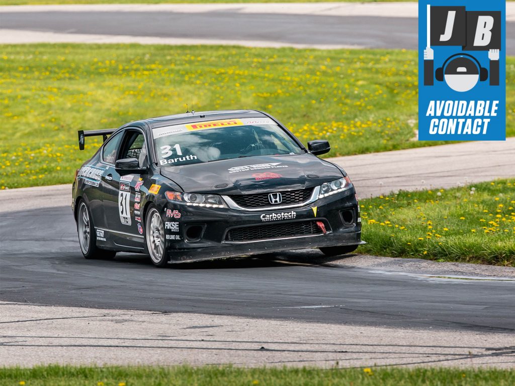 Jack Baruth Honda Accord Grattan Raceway Avoidable Contacty