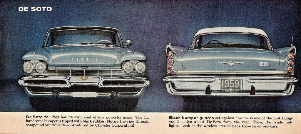 Desoto Sedan Front And Back
