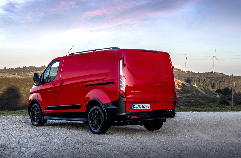 ford transit custom rear
