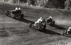 Colored Racing Cars Action