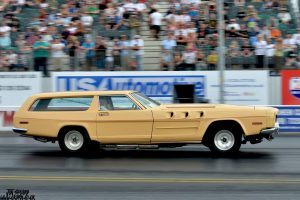 The Beast by John Dodd Side Profile Drag Race Action