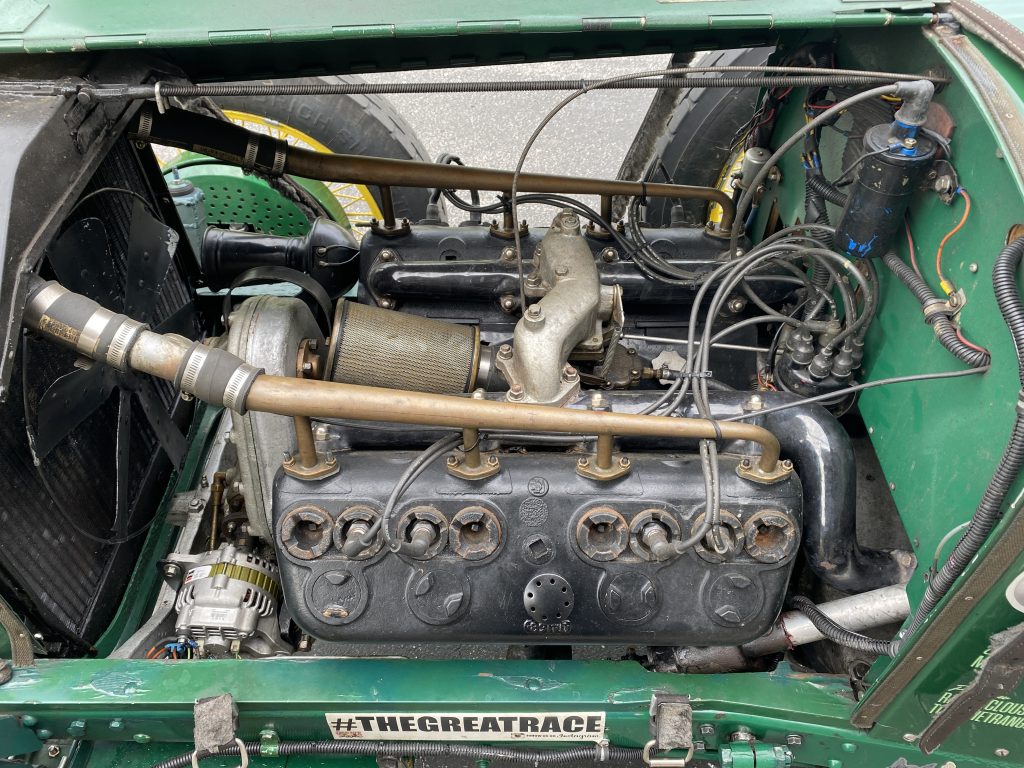 1917 Peerless Green Dragon engine