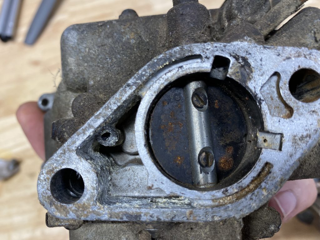 Rochester single barrel carb throttle plate Rochester single barrel carb throttle plate