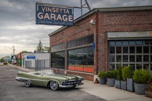 Imperial Speedster Outside Vinsetta Garage
