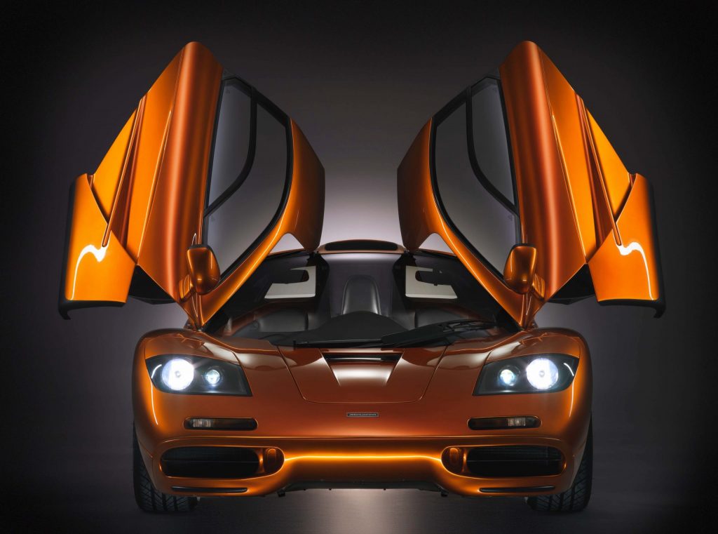 McLaren F1 Front Doors Up