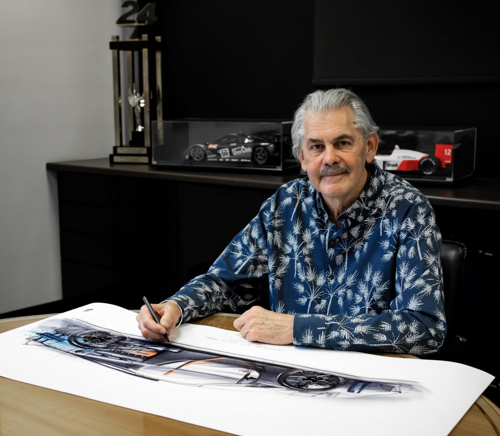 Gordon Murary Sketching
