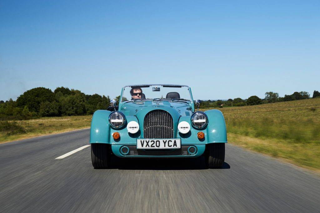 Morgan Plus Four Front Action