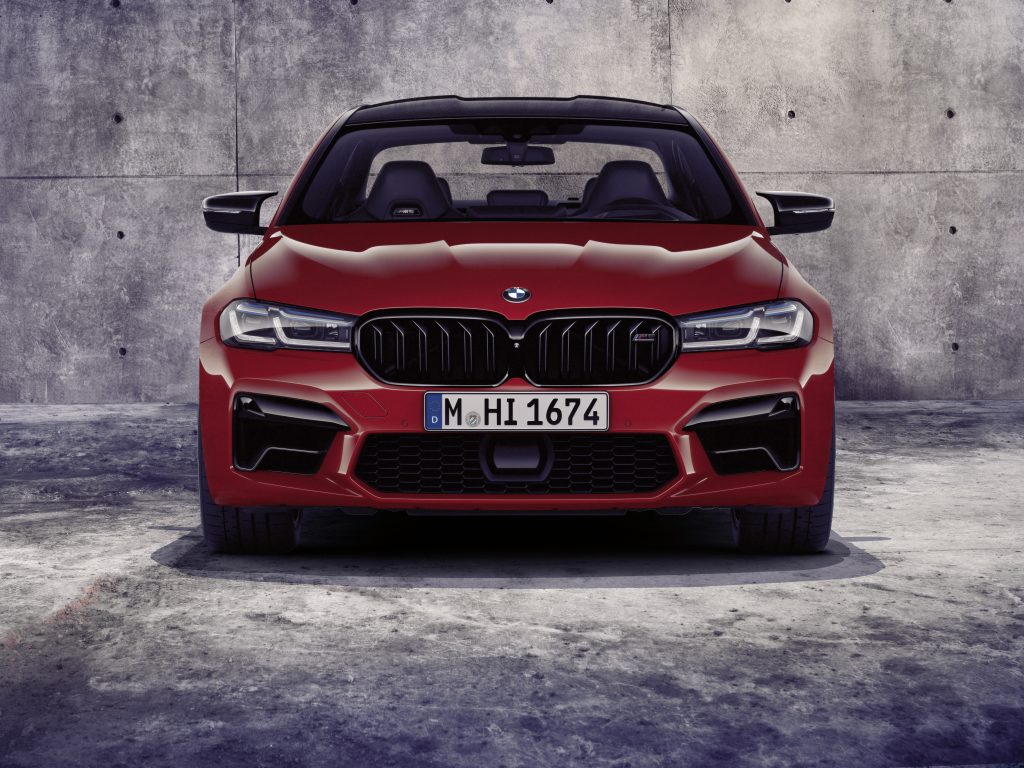 2021 BMW M5 Competition front end