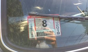 Rob Siegel - Sorting out a car - Inspection sticker