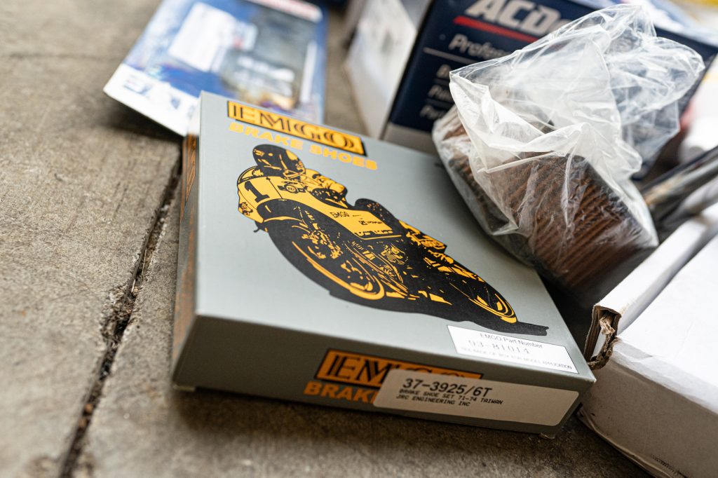 EMGO Brake Shoe Box Parts
