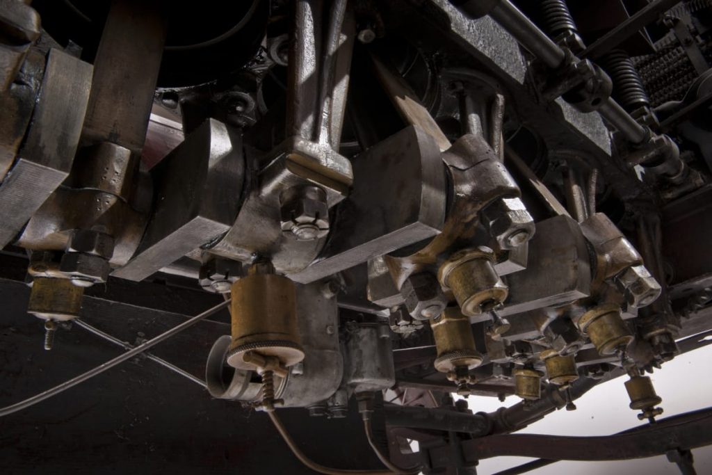 Ford 999 race car crankcase
