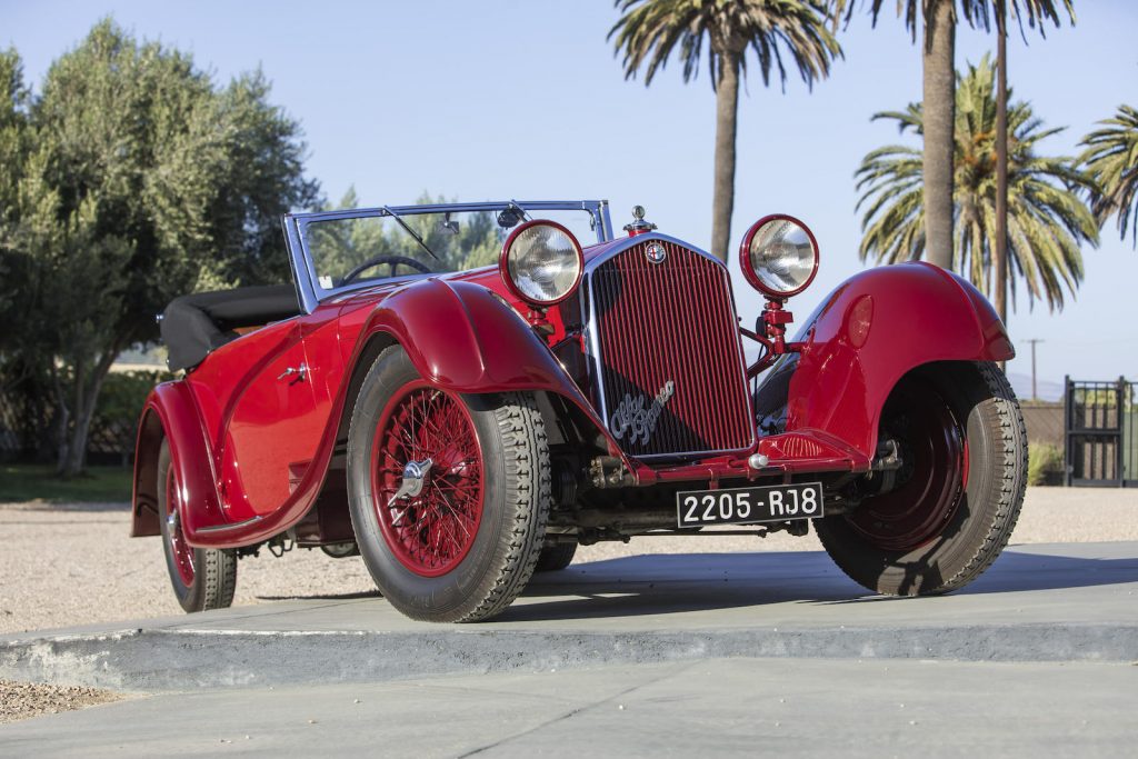 1934 Alfa Romeo 8C 2300 front three-quarter
