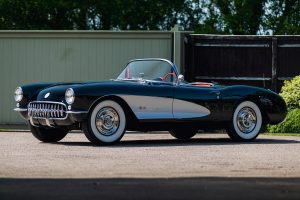 Two Tone Chevrolet Corvette C1 Front Three-Quarter