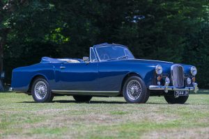Blue Alvis TD21 Series 1 Front Three-Quarter