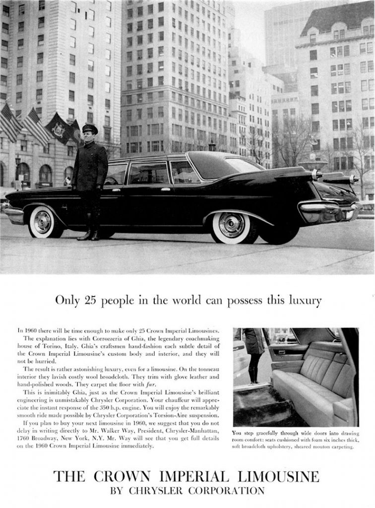 1960 Crown Imperial ad