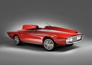 1960 Plymouth XNR front three-quarter