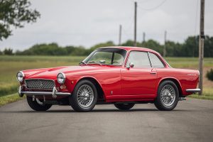 Red Triumph Italia 2000 GT Front Three-Quarter