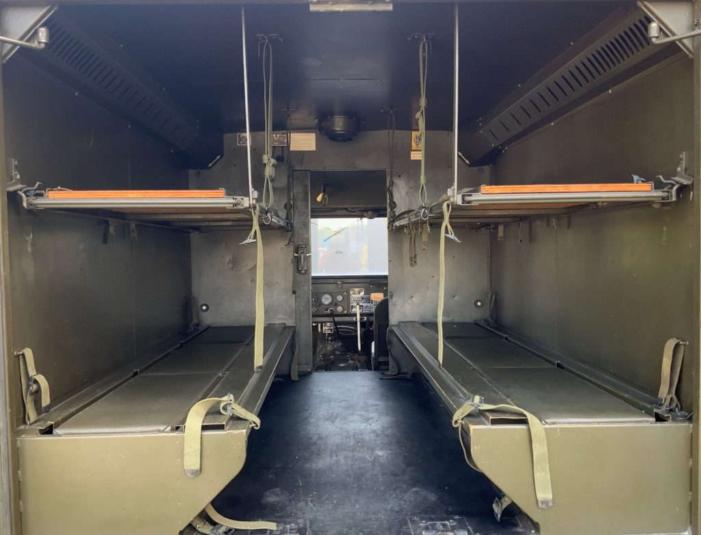 1967 Jeep M725 Ambulance Cargo Area