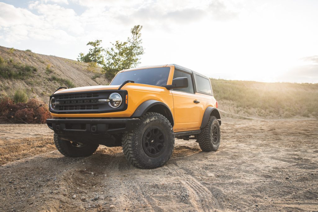 2021 Ford Bronco Two Door Front Three-Quarter