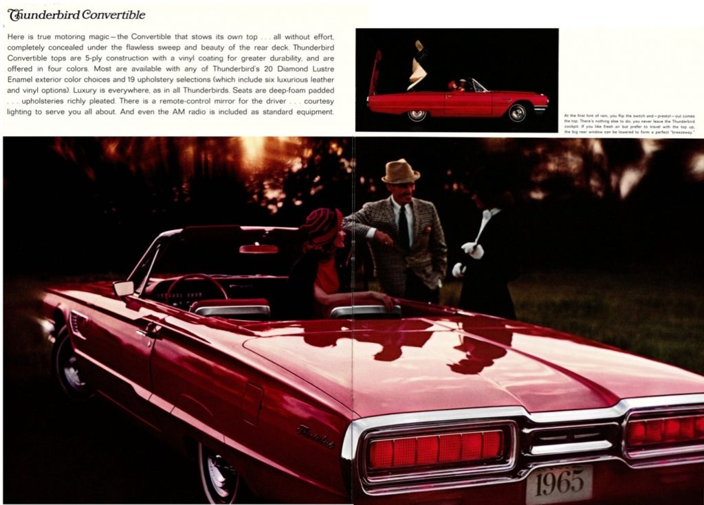 1965 Ford Thunderbird brochure picture
