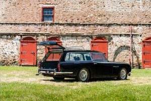 Aston Martin DB6 shooting brake hatch open