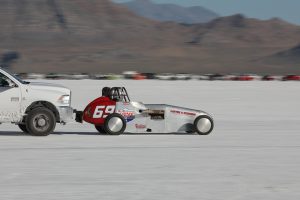Vintage Oval Track racer Bonneville Salt Flats