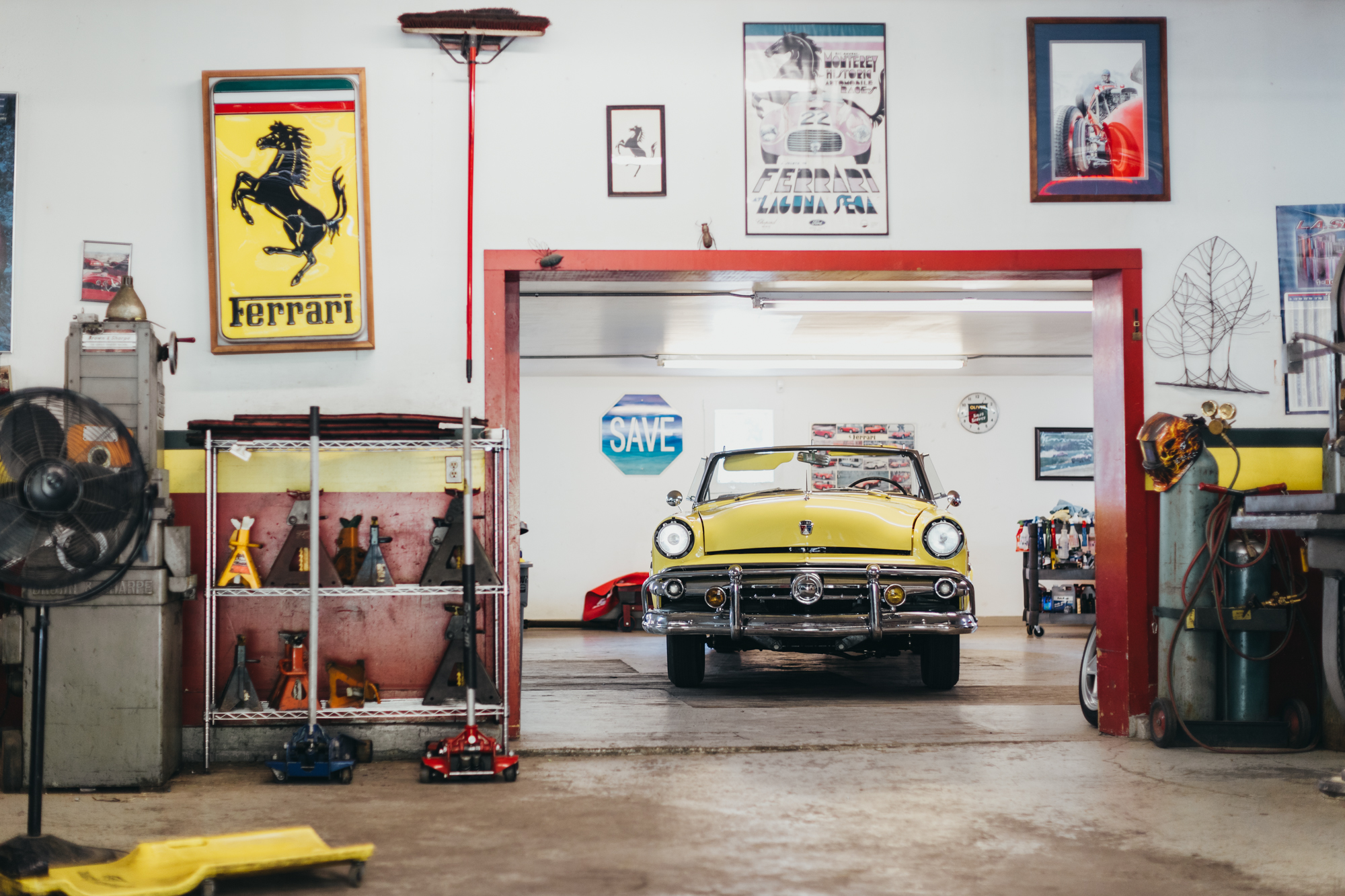 Green Mountain Restoration Shop Interior