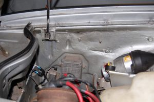 Rob Siegel - When one has to go - Euro BMW 1979 635CSi inner front fender